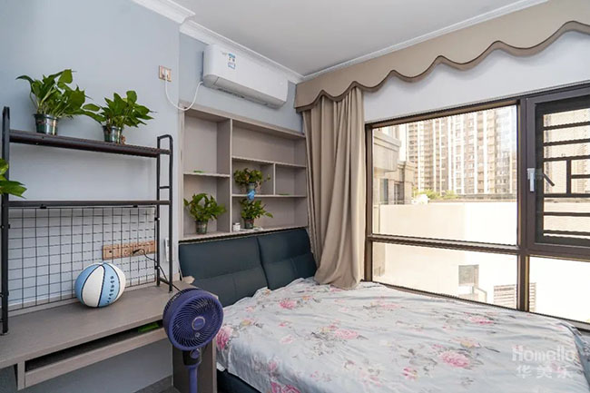 136㎡簡約四居，質(zhì)感拉滿橫廳布局，肉眼可見的舒適恬靜樂居